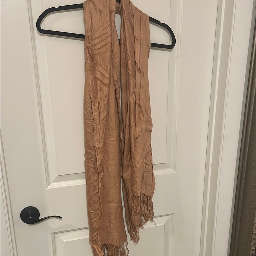 Elegant Tan Scarf